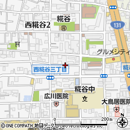 東京都大田区西糀谷2丁目27周辺の地図