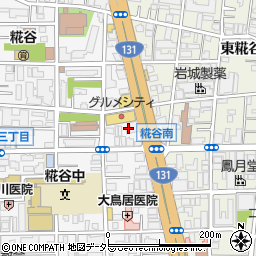 東京都大田区西糀谷2丁目25周辺の地図
