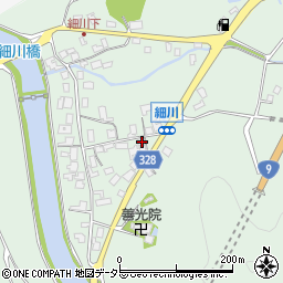 鳥取県鳥取市福部町細川321周辺の地図