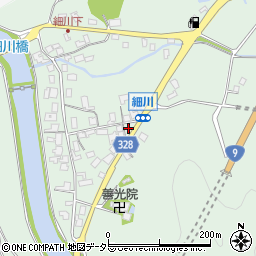 鳥取県鳥取市福部町細川323周辺の地図
