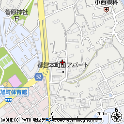 東京都町田市本町田777周辺の地図