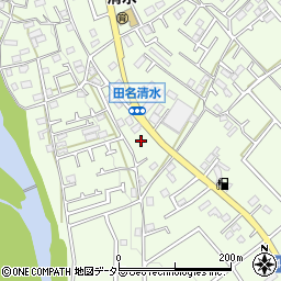 神奈川県相模原市中央区田名1704-1周辺の地図