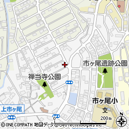 神奈川県横浜市青葉区市ケ尾町1678-31周辺の地図