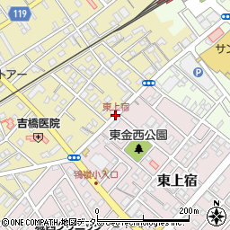 東上宿周辺の地図