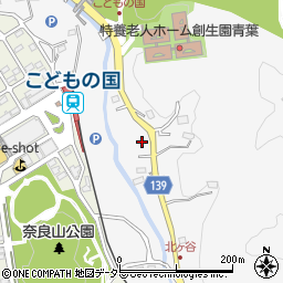 神奈川県横浜市青葉区奈良町864周辺の地図