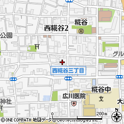 東京都大田区西糀谷2丁目29-9周辺の地図