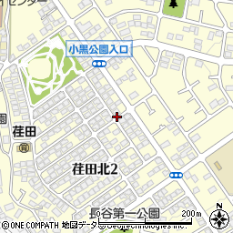 神奈川県横浜市青葉区荏田北周辺の地図