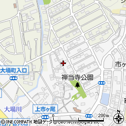 神奈川県横浜市青葉区市ケ尾町1678-80周辺の地図