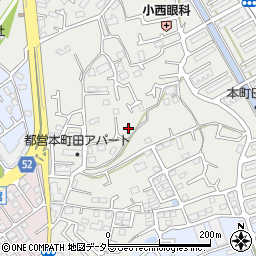東京都町田市本町田215周辺の地図