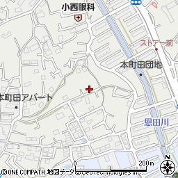 東京都町田市本町田196周辺の地図