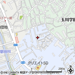 東京都町田市南大谷523周辺の地図