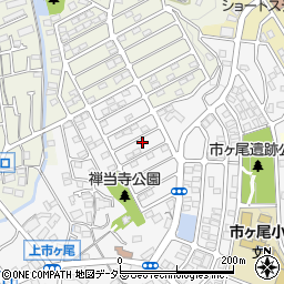 神奈川県横浜市青葉区市ケ尾町1678-52周辺の地図