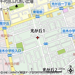 〒252-0227 神奈川県相模原市中央区光が丘の地図