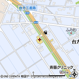 千葉トヨペット東金店周辺の地図