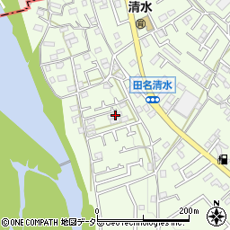 神奈川県相模原市中央区田名1590周辺の地図