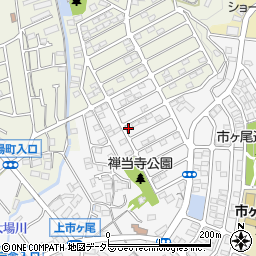 神奈川県横浜市青葉区市ケ尾町1678-61周辺の地図