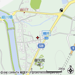 鳥取県鳥取市福部町細川285周辺の地図