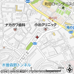 東京都町田市木曽東1丁目4周辺の地図