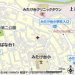 神奈川県横浜市青葉区みたけ台19-41周辺の地図