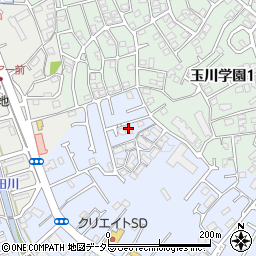 東京都町田市南大谷538周辺の地図
