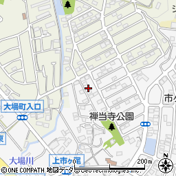 神奈川県横浜市青葉区市ケ尾町1678-82周辺の地図