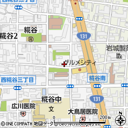 東京都大田区西糀谷2丁目23-14周辺の地図