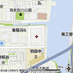 東京都下水道局東糀谷ポンプ所周辺の地図