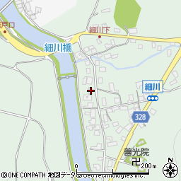 鳥取県鳥取市福部町細川313周辺の地図