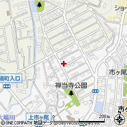 神奈川県横浜市青葉区市ケ尾町1678-65周辺の地図