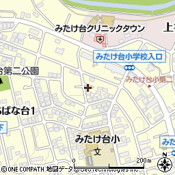 神奈川県横浜市青葉区みたけ台19-53周辺の地図