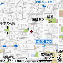 東京都大田区西糀谷2丁目20-12周辺の地図