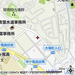 神奈川県横浜市青葉区市ケ尾町1907-13周辺の地図