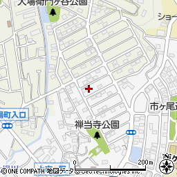 神奈川県横浜市青葉区市ケ尾町1678-168周辺の地図