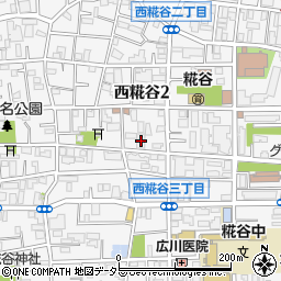 東京都大田区西糀谷2丁目21-13周辺の地図