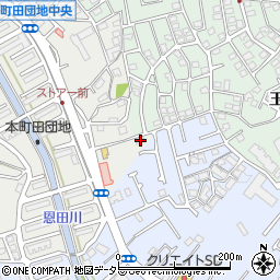 東京都町田市本町田4394周辺の地図