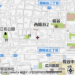 東京都大田区西糀谷2丁目21-16周辺の地図