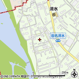 神奈川県相模原市中央区田名1605周辺の地図