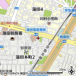 蒲田交通安全協会周辺の地図