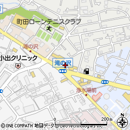 東京都町田市木曽町119周辺の地図