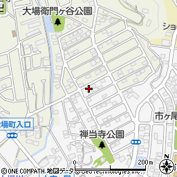 神奈川県横浜市青葉区市ケ尾町1678-94周辺の地図
