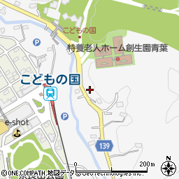 神奈川県横浜市青葉区奈良町880-5周辺の地図