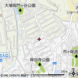 神奈川県横浜市青葉区市ケ尾町1678-99周辺の地図