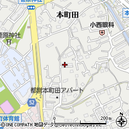 東京都町田市本町田228周辺の地図