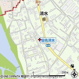 神奈川県相模原市中央区田名1696周辺の地図