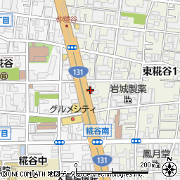 大田三菱大田店周辺の地図