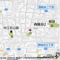 江川コーポ周辺の地図