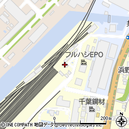 日本通運株式会社　千葉中央支店千葉コンテナ事業所周辺の地図