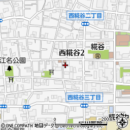 東京都大田区西糀谷2丁目21-19周辺の地図