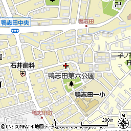 神奈川県横浜市青葉区鴨志田町803-43周辺の地図