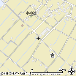 千葉県東金市宮561周辺の地図